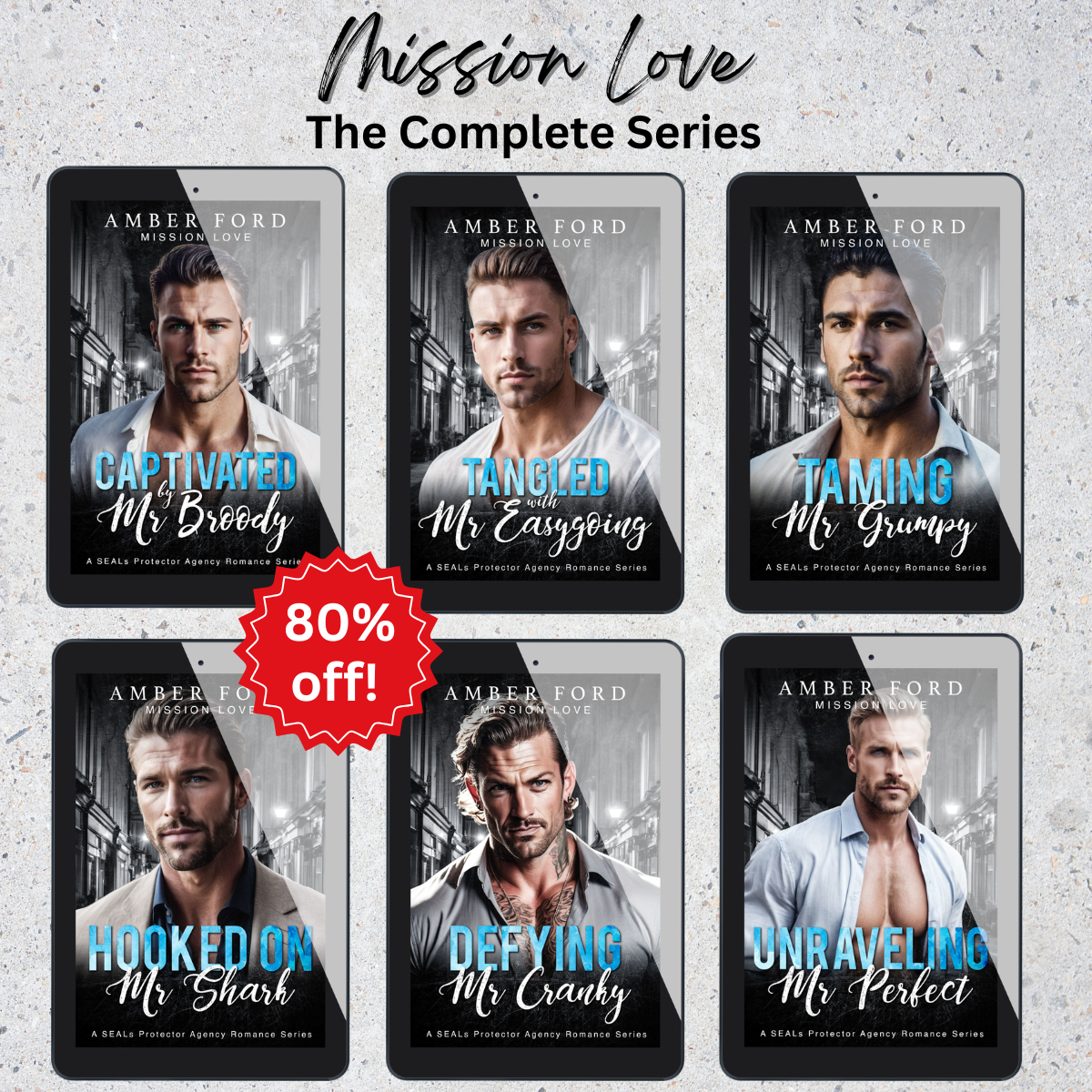 🔥 MISSION LOVE: The Complete Alpha SEAL Protector Romance Collection (Books 1–6) 🔥